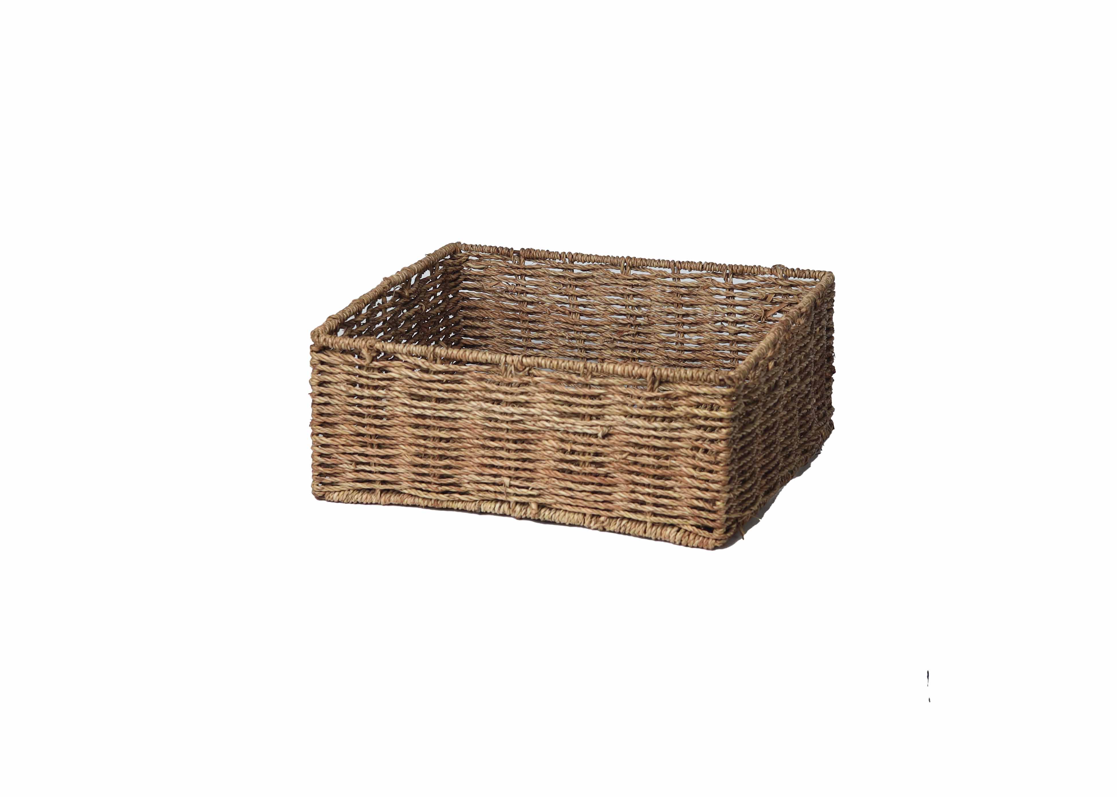 Raffia Basket (Small) Green Fresh Bundle (1 Bundle)